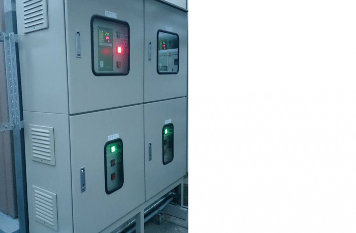 空調用インバーター盤の量産機設計